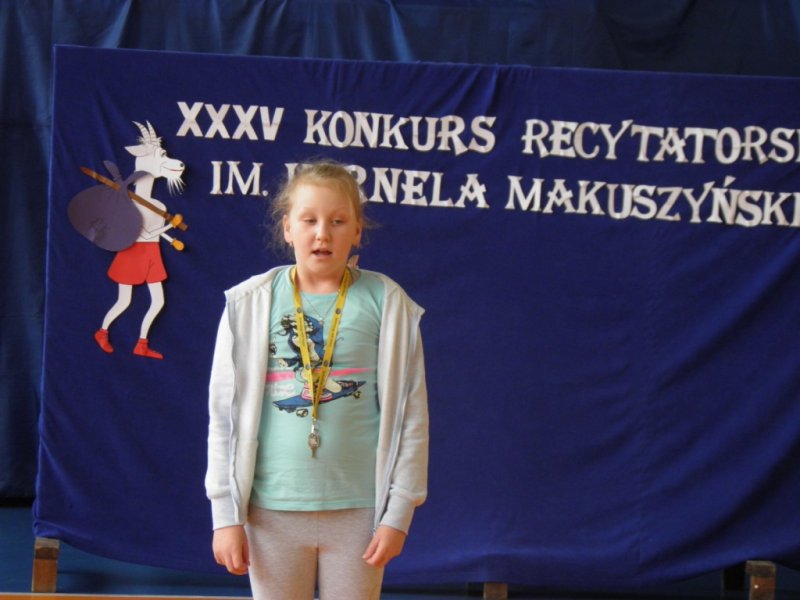 Konkurs recytatorski im. K. Makuszyńskiego 